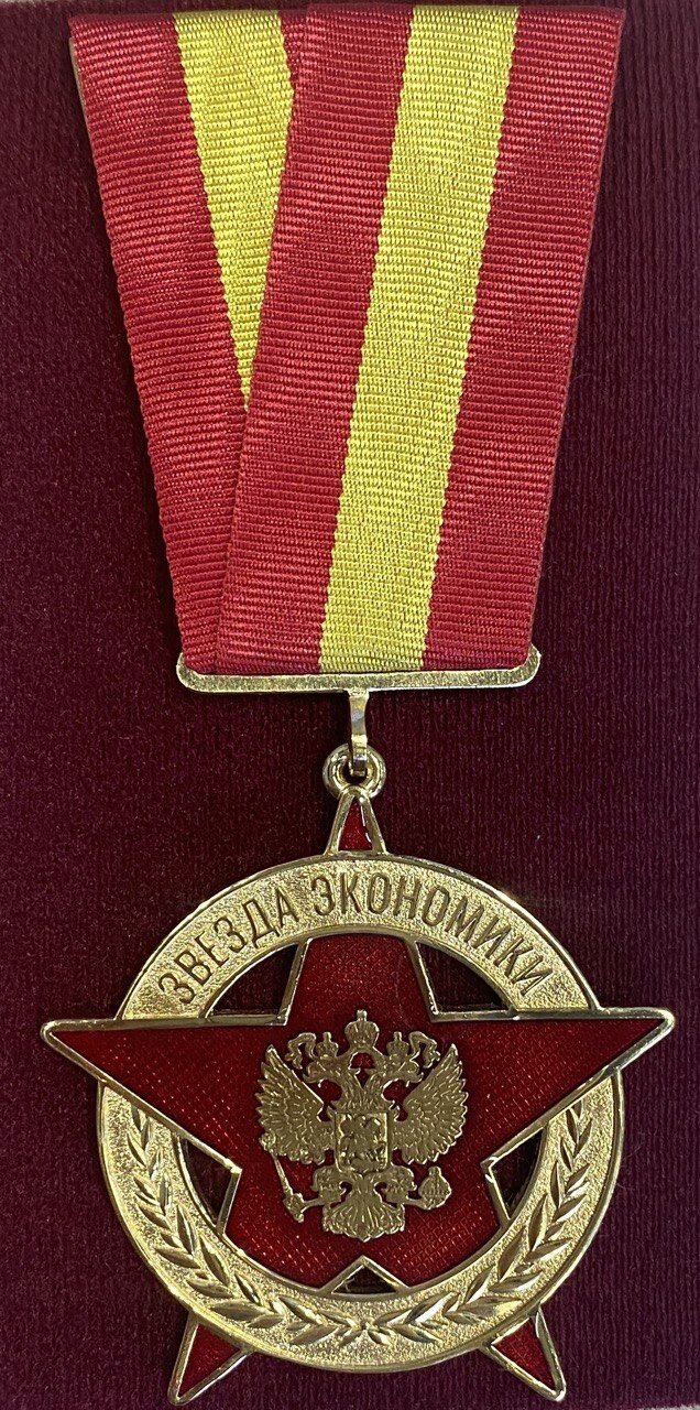 Медаль «Звезда экономики России»