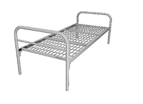 КРОВАТЬ 1-ЯРУСНАЯ 70*190 (СУПЕР) Жесткая сетка 50/100 мм