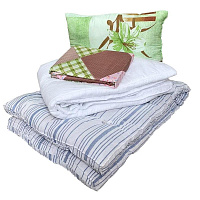 Спальный комплект для больниц эконом из четырех вещей