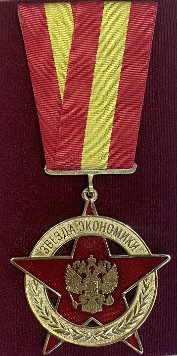 Медаль «Звезда экономики России»