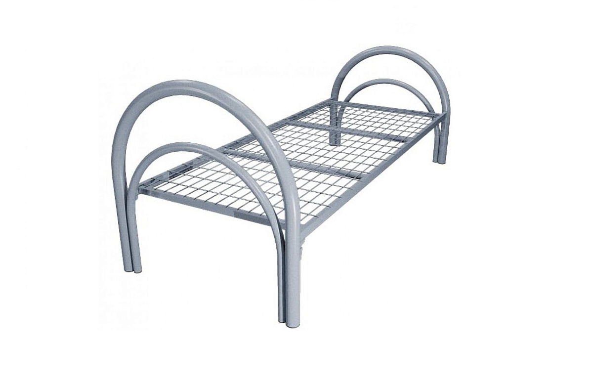 КРОВАТЬ 1-ЯРУСНАЯ 80*190 (КОМФОРТ) Жесткая сетка 50/100 мм