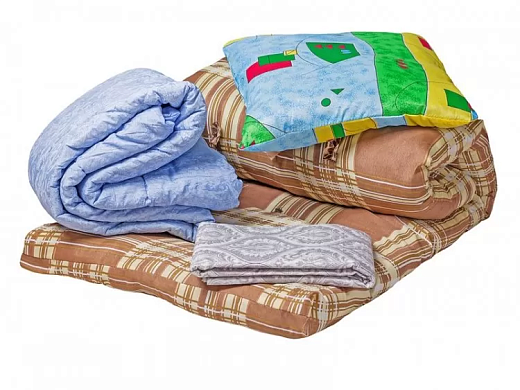 Спальный комплект для рабочих стандарт из четырех вещей