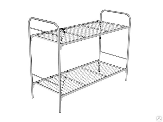 КРОВАТЬ 2-ЯРУСНАЯ 70*190 (СУПЕР) Жесткая сетка 50/100 мм